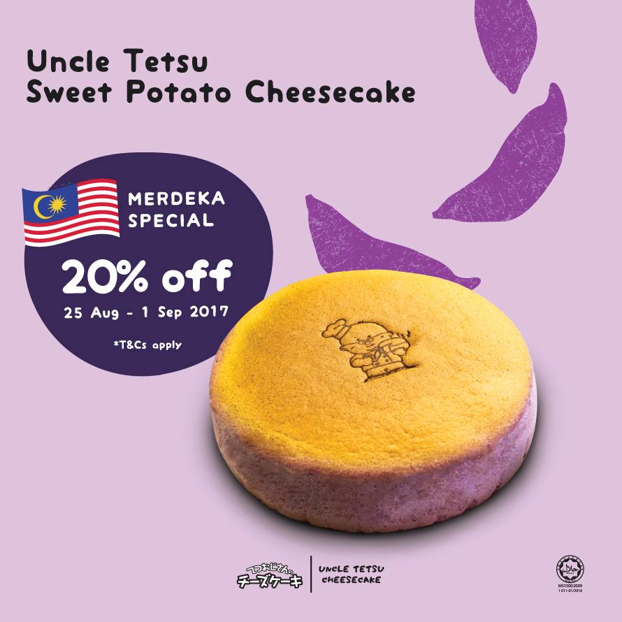 Malaysia Freebies 8. Uncle Tetsu Merdeka Day Exclusive Promotion